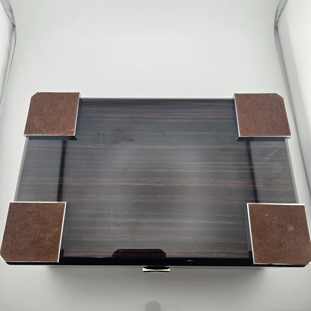 Patek Philippe brown wooden watch box with cover cloth - Picture 10 of 16